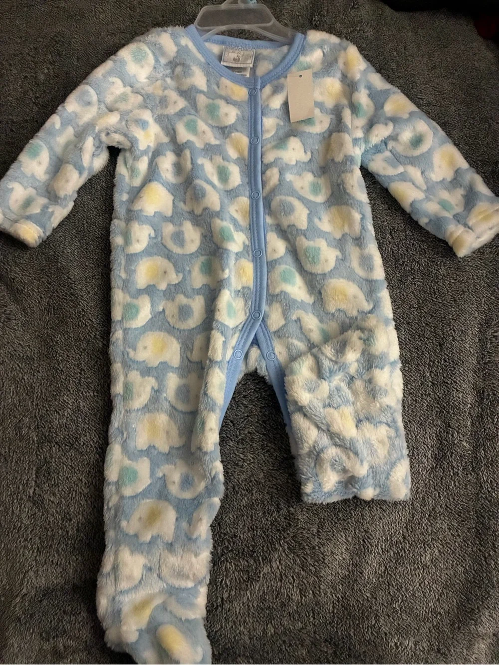 New 6/9 One Piece Button Jammie